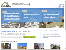 Tablet Screenshot of homes-n-ranches.com